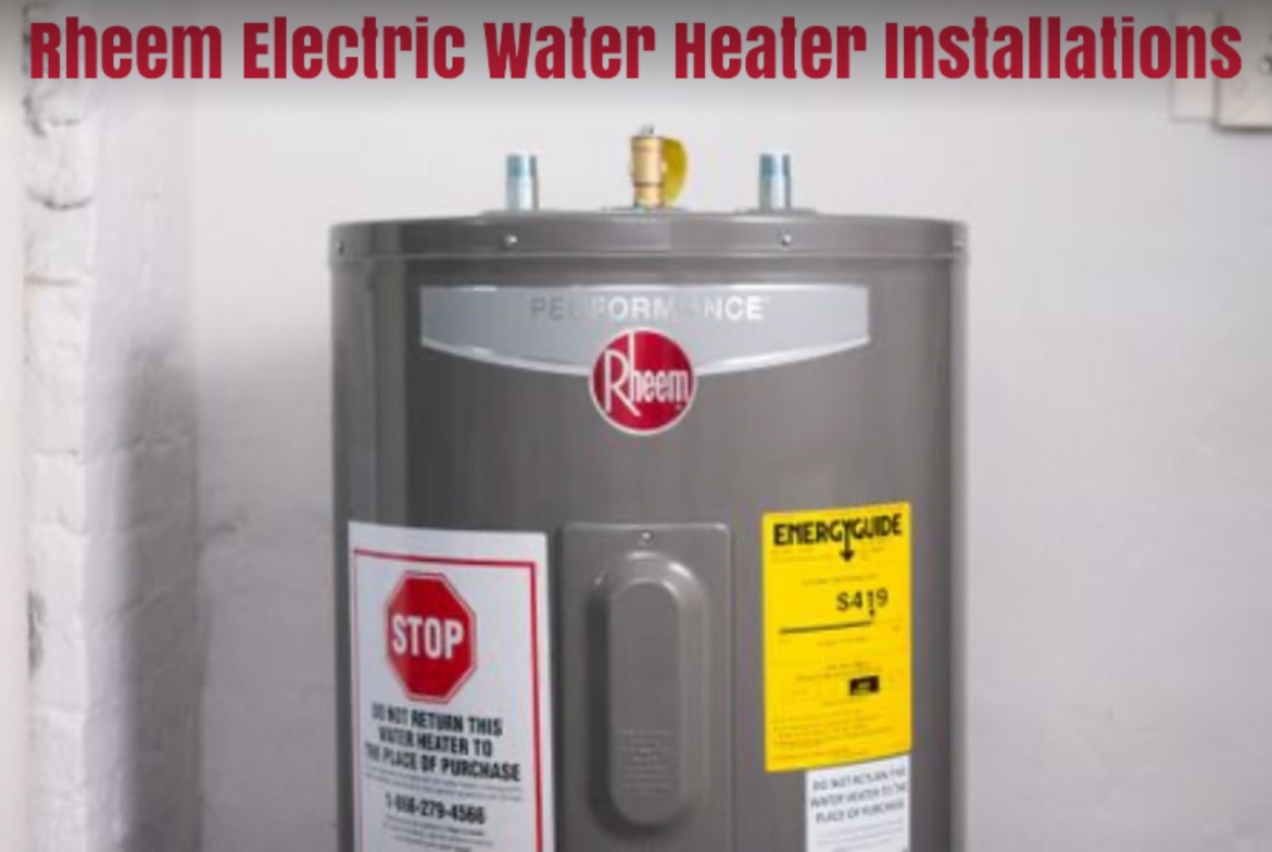 Rheem Electric Water Heater Installation Services Vancouver | Miller Plumbing & Drainage Ltd.