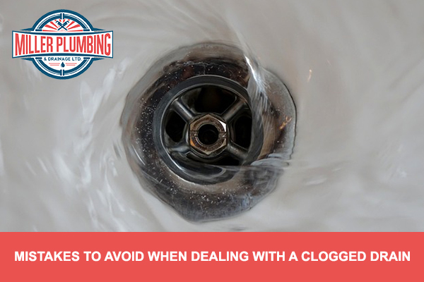 Mistakes to Avoid When Dealing with a Clogged Drain | Miller Plumbing & Drainage