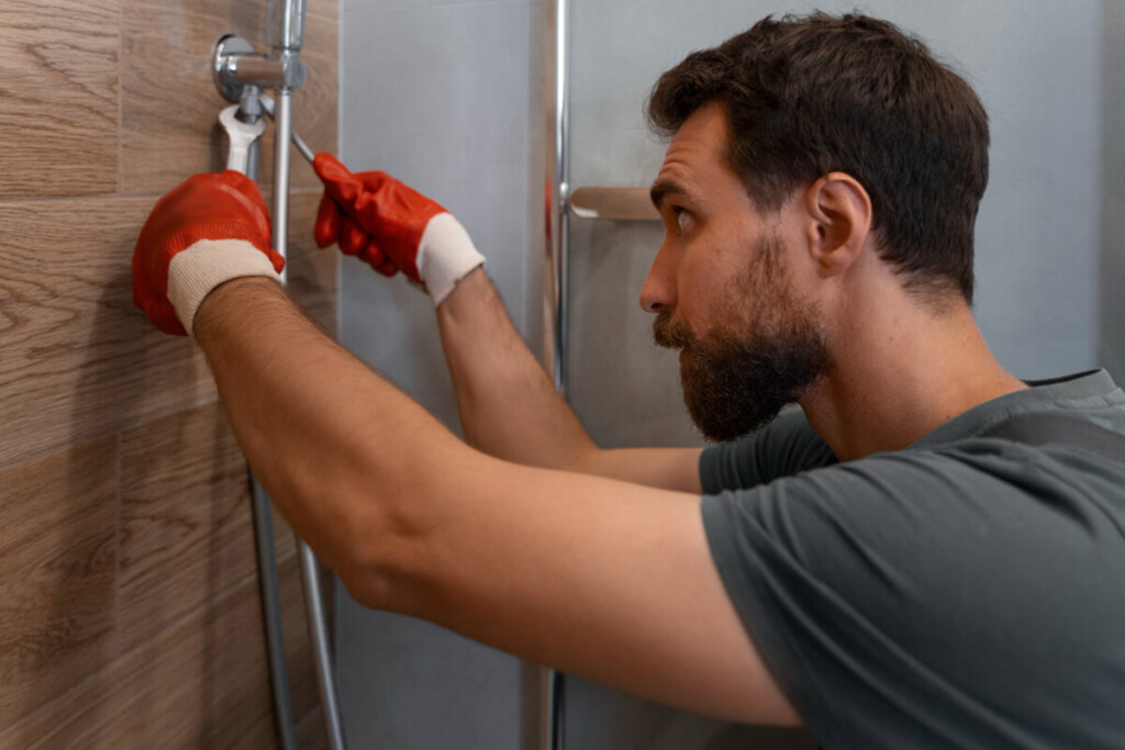 Plumber Fixing Shower in Burnaby | Miller Plumbing & Drainage Ltd.