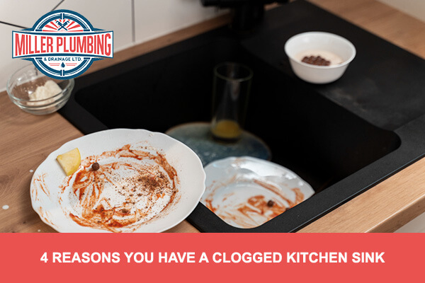 Clogged Kitchen Sink? 4 Common Causes & How to Fix Them | Miller Plumbing & Drainage