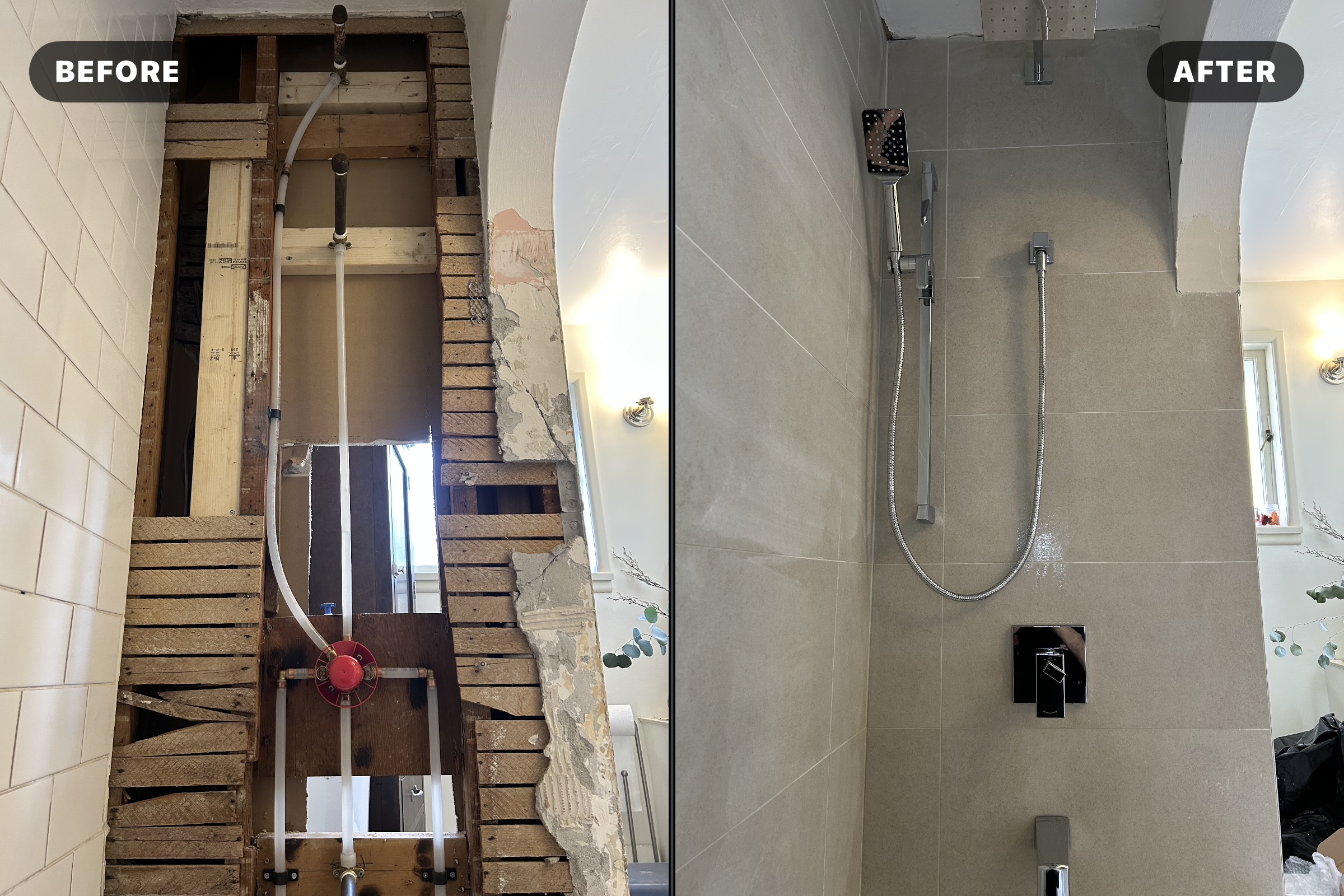 Shower repair and installation in Vancouver and Burnaby